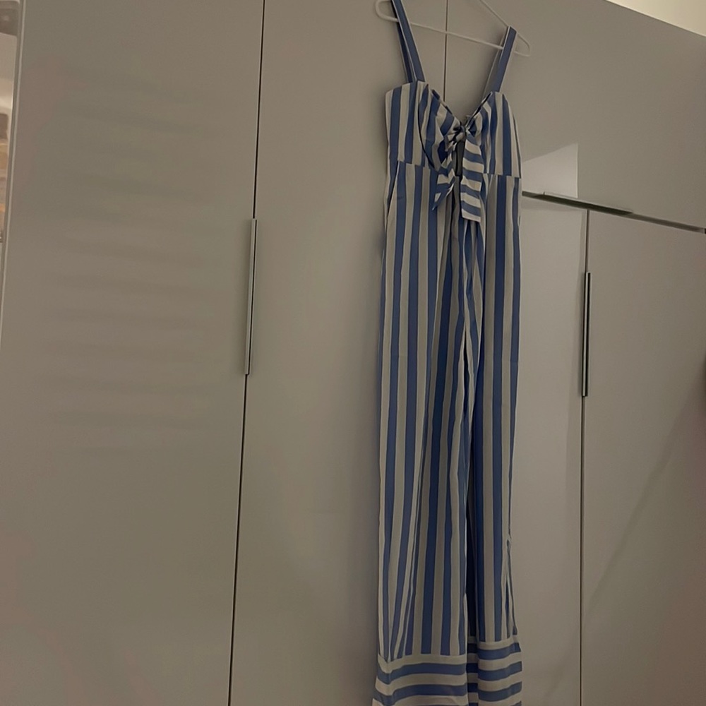 Blue Line Romper, large, comfy, big poket,long legs